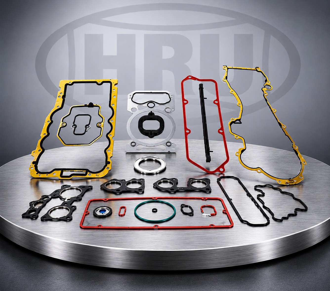 Industrial gaskets manufactured by Haryana Rubber Udyog